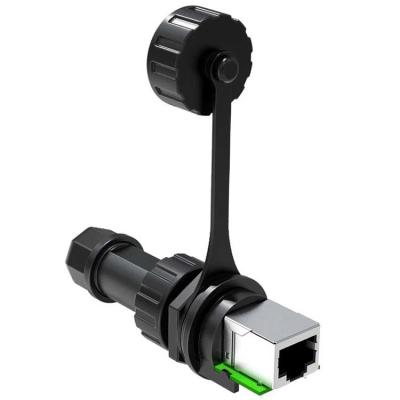 China 8P8C weiblich zum weiblichen wasserdichten Adapter des Netz-RJ45 für Kabel-Erweiterung zu verkaufen