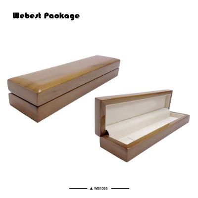 China Webest Fashionable Jewelry Packaging Box Watch Chain Jewelry Bracelet Packaging Box Wooden Accept Logo Customized Size Wood Custom Made for sale