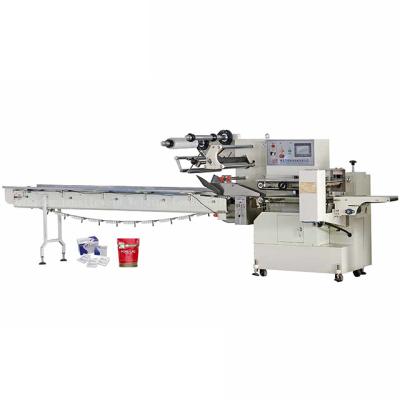 China Full Automatic Horizontal Wrapping Food Flow Package Packaging Machine for sale