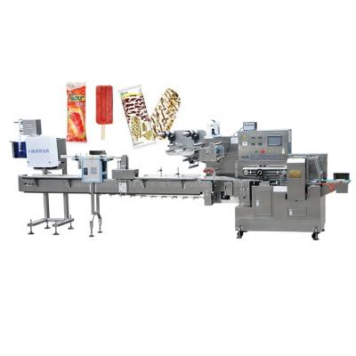 China Servo Automatic Semi-automatic Cellophane Automatic Cellophane Perfume Packing Machine Wrapping Machine Flow Overwrapping Box for sale