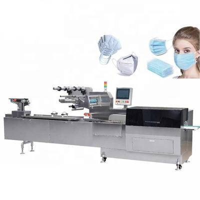 China Servo Automatic Automatic Packing Machine Rusk Baguette Bakery Bread Hamburger Cup Cakes Stand Flow Packaging Machine for sale