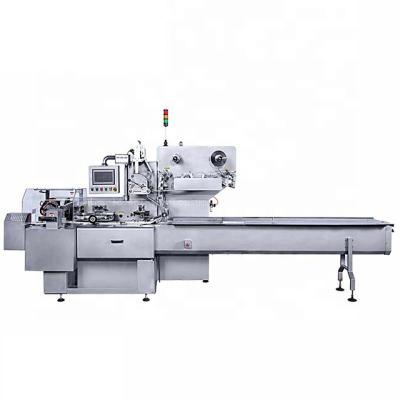 China Automatic Horizontal Food Bread Cake Biscuit Small Biscuits Flow Food Packing Machine Price for sale