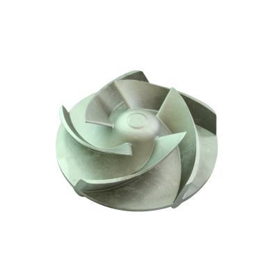 China Investment High Quality Steel Precision OEM Suction Petrochemical Construction Casting Impellers for sale