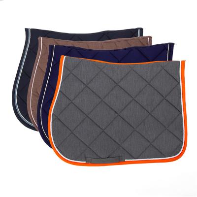 China High Quality Quilted Cotton Waffle Fabric 2022 New Design TC Cloth English Horse Saddle Pad Western for sale