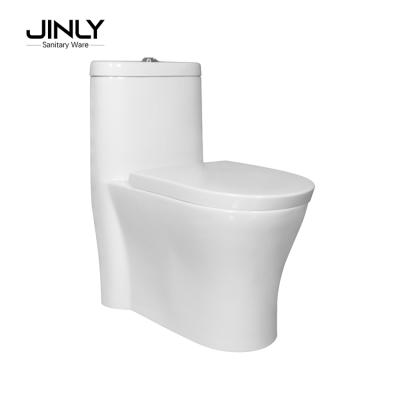 China Western Siphonic Price Toilet Sanitary Ware Double-Flow Ceramic Ware One Piece Toilet for sale