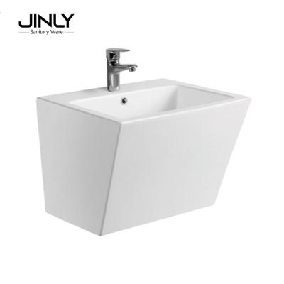 China Modern Wall Mounted Chinese Hand Sink Washroom Wash Basin Sink for sale