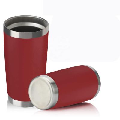 China Viable 20oz Tumblers Stainless Steel With Bulk Designs Sublimation Wine Mugs With Lid for sale