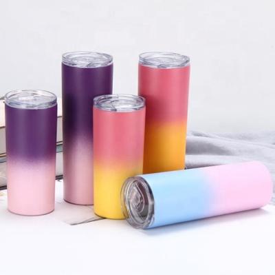 China Sublimation Sports Sustainable Water Bottle Blanks Stainless Steel Unicorn Sustainable Pink Water Bottle Eco-Friendly Tumbler for sale