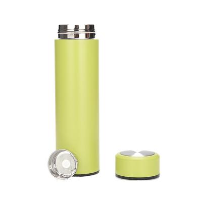 China PORTABLE Water Bottle With Custom Logo Vacuum Thermos Flasks Insulated Stainless Steel Sport Smart Water Bottles for sale