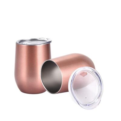 China Viable Wholesale Vacuum Insulated Wine Tumbler Stainless Steel Double Wall Maker Travel Mug Tumbler for sale