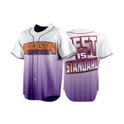 China Custom Made Custom Mens Antibacterial Wholesale Sublimation Sublimation Baseball Polyester Baseball Breathable T-Shirts for sale