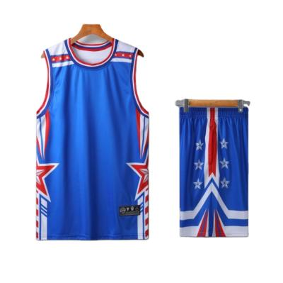 China Team Wear Customization Sublimated Breathable High Quality Wholesale Antibacterial Mesh Basketball Uniforms For Men for sale