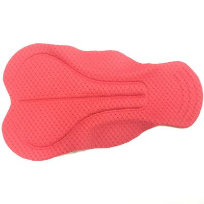 China Breathable 3d pad coolmax chamois high density cycling gel padded cycling pads with silicone pad inserts for sale