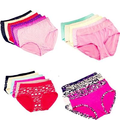 China Wholesale High Ventilation Comfortable Soft Women's Underwear Printed Sexy Briefs Underwear Beautiful for sale