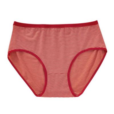 China Cheap Hip Quality Factory Lifting Character Striped Women's Underwear for sale