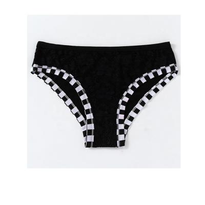 China Cheap Best Selling Jacquard Front Corner Spacer Women's Breathable Underwear for sale