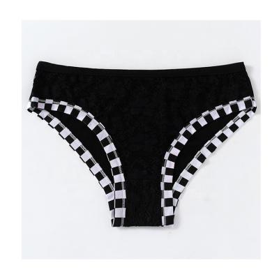 China Cheap Best Selling Jacquard Front Corner Spacer Women's Breathable Underwear for sale