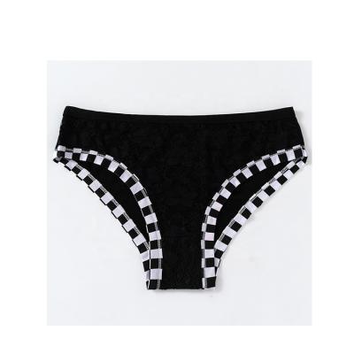 China Cheap Best Selling Jacquard Front Corner Spacer Women's Breathable Underwear for sale