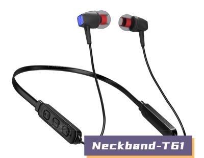 China In-ear New Style Cheap Neckband Band Earphones With Microphone For Mobile Smart Phone for sale