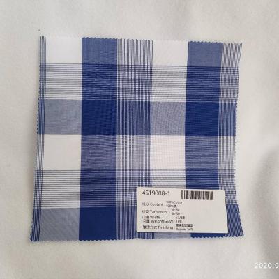 China Shrink-Resistant Fabric Factory Direct Hot Selling 100% Cotton Poplin Garment Yarn Dyed Fabric Rolls For Shirt for sale