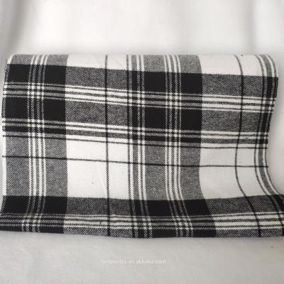 China Breathable Cotton Yarn Dyed Fabric Flannel Checks For Shirts for sale