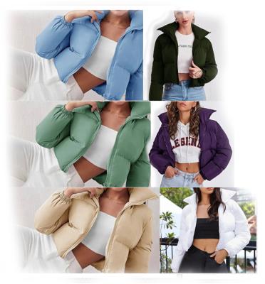 China Breathable drop shipping 2021 new sets of winter long sleeve high quality ladies casual bubble down for sale