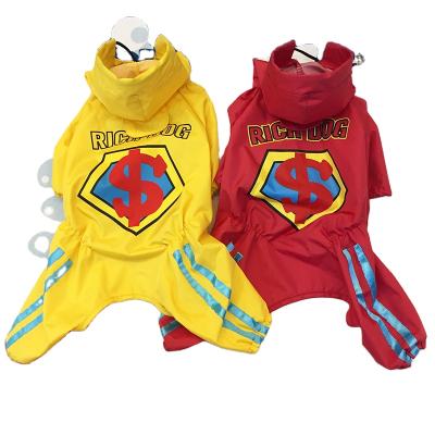 China Viable Made in China, Easy to Use, Brightly Colored Super Dog Thug Raincoat for sale