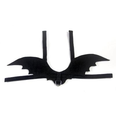 China Newly Viable Halloween Cat Costume Pet Bat Wings Dog Bat Costume Wings Dress Up Pet Clothing for sale