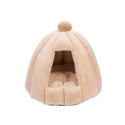 China Hot sale stocked and factory directly to supply pumpkin hat style pet nest for sale