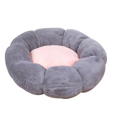 China Stocked round flower design for cats and dogs in small and medium sized pet mat for sale