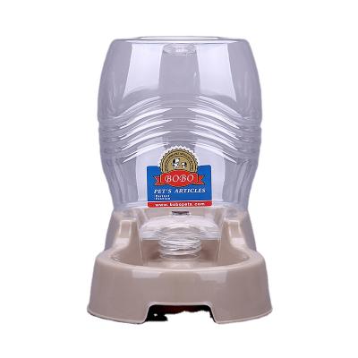 China Stocked the latest portable automatic drinking station large capacity anti-spill water pet bowl for sale