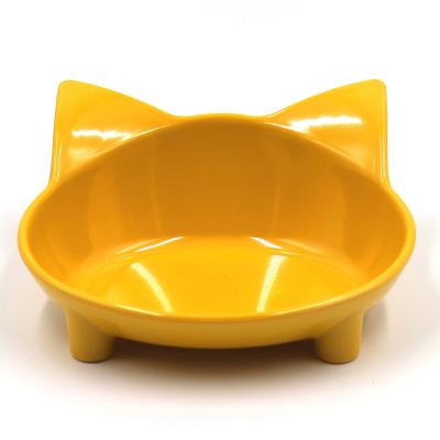 China OEM Viable Melamine Melamine Cat and Dog Bowl Multicolor Square Round Bigrille Oval Patter for sale