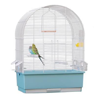 China Parrot Cage Myna Nest Large Metal Myna Breathable Monk Bird Cage for sale