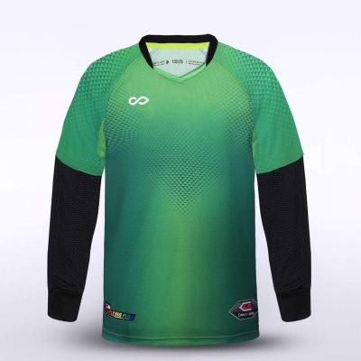 China Best Selling New Breathable Quick-Drying Youth Soccer Wear Goalkeeper Soccer Uniform Suit for sale