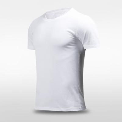 China 2021 New Arrival OEM Loose Round Neck T-shirt Youth Breathable Empty T-shirts Highly For Men for sale