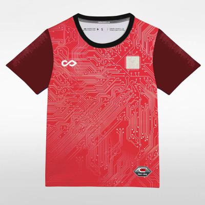 China Kids Color Tank Tops Breathable Classic Soccer Shirts Set Custom Made Uniforms for sale