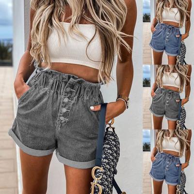 China High Waist Pantalones De Mujer Slimming Bud Shorts Denim Buttons Denim Streetwear 2021 New Women's QUICK DRY QUICK DRY for sale