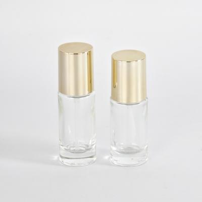 China Cosmetic Round 30ml Glass Dropper Bottle For Essential Oil And Serum for sale