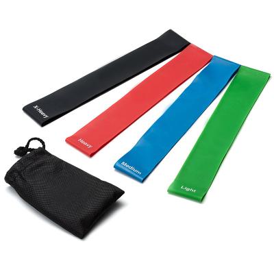 China Wholesale Body Health Care Massage Latex 5 Levels Yoga Loop Resistance Band , Stretch Loop Bands for sale