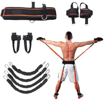 China Body Health Care Massage Body Workout Boxing Training Fitness Resistance Belt Set Vertical Foot Bounce Jump Suspension Trainer for sale