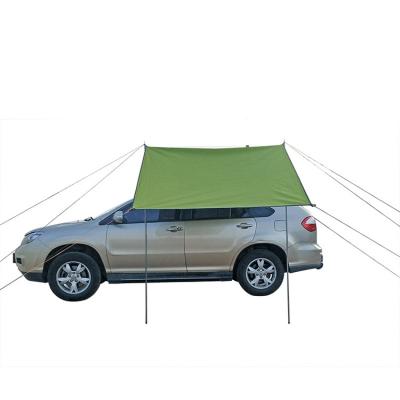 China G.BEST Portable Outdoor Folding Car Side Awning for SUV Trailer Gear Awning Sunshade Tent Offroad Camping Tarp for sale