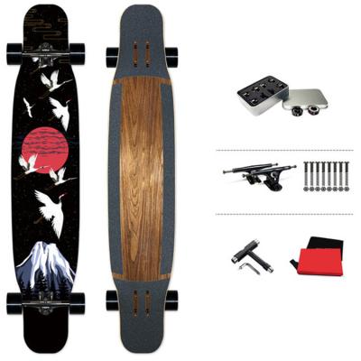 China High Quality Maple Canadian Wood Youth Hard Rock Longboard Complete Skateboards Skateboards for sale