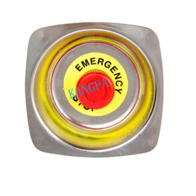 China SS304 Stainless Steel Generator Canopy Stainless Steel Emergency Stop Button Cover With Bolt for sale