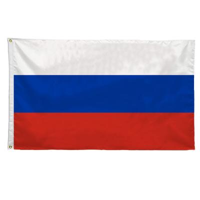 China Fast Delivery Reusable 3x5 Flags of All Country Russia Flags, Factory Price National Flag, Russia Flag for sale