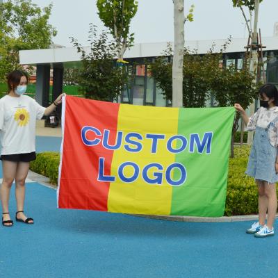 China Health Care Institution Best Price 150D Polyester High Quality Outdoor Custom Advertising Promotional Flags, Banners for sale