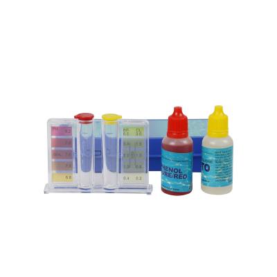 China Pool Swimming Pool Water Chemical Test Kit for Chlorine and PH Test (2 Way Test Kit) for sale