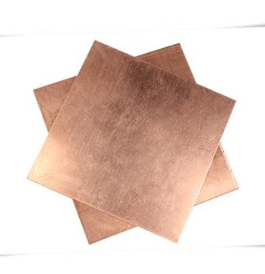 China Decoration Industry 99.9% Cu Polished Copper Plate for sale