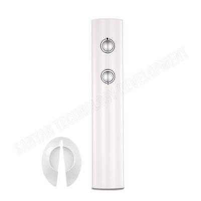 China Mini Dry Battery Electric Wine Opener Amazon Hot Seller Dry Battery Electric Wine Bottle Corkscrew with Foil Cutter for sale