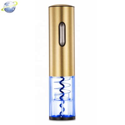 China Amazon Viable Hot Selling Rechargeable Electric Wine Bottle Opener Professional Electric Corkscrew Gold for sale