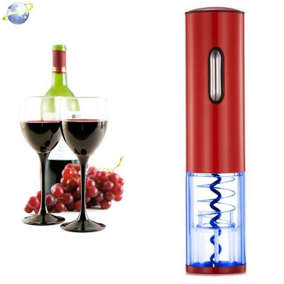 China Red Amazon Viable Hot Sale Rechargeable Electric Wine Bottle Opener Professional Electric Corkscrew for sale